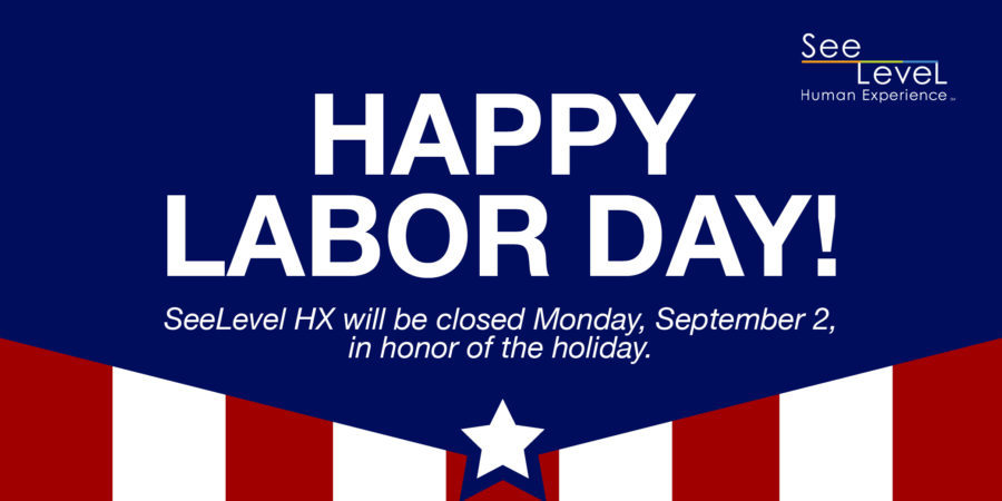 Mystery shopping company SeeLevel HX is closed for Labor Day