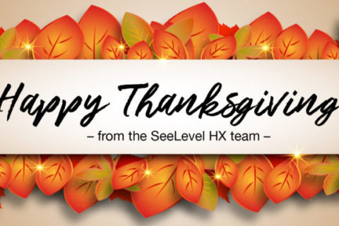Have a happy Thanksgiving holiday from SeeLevel HX